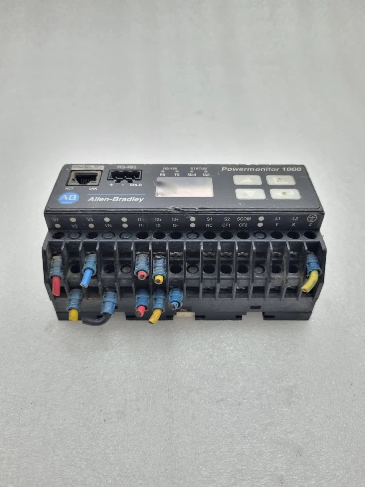 Allen Bradley Powermonitor 1000 1408-EM3A-ENT Ser-A Made In USA For Parts